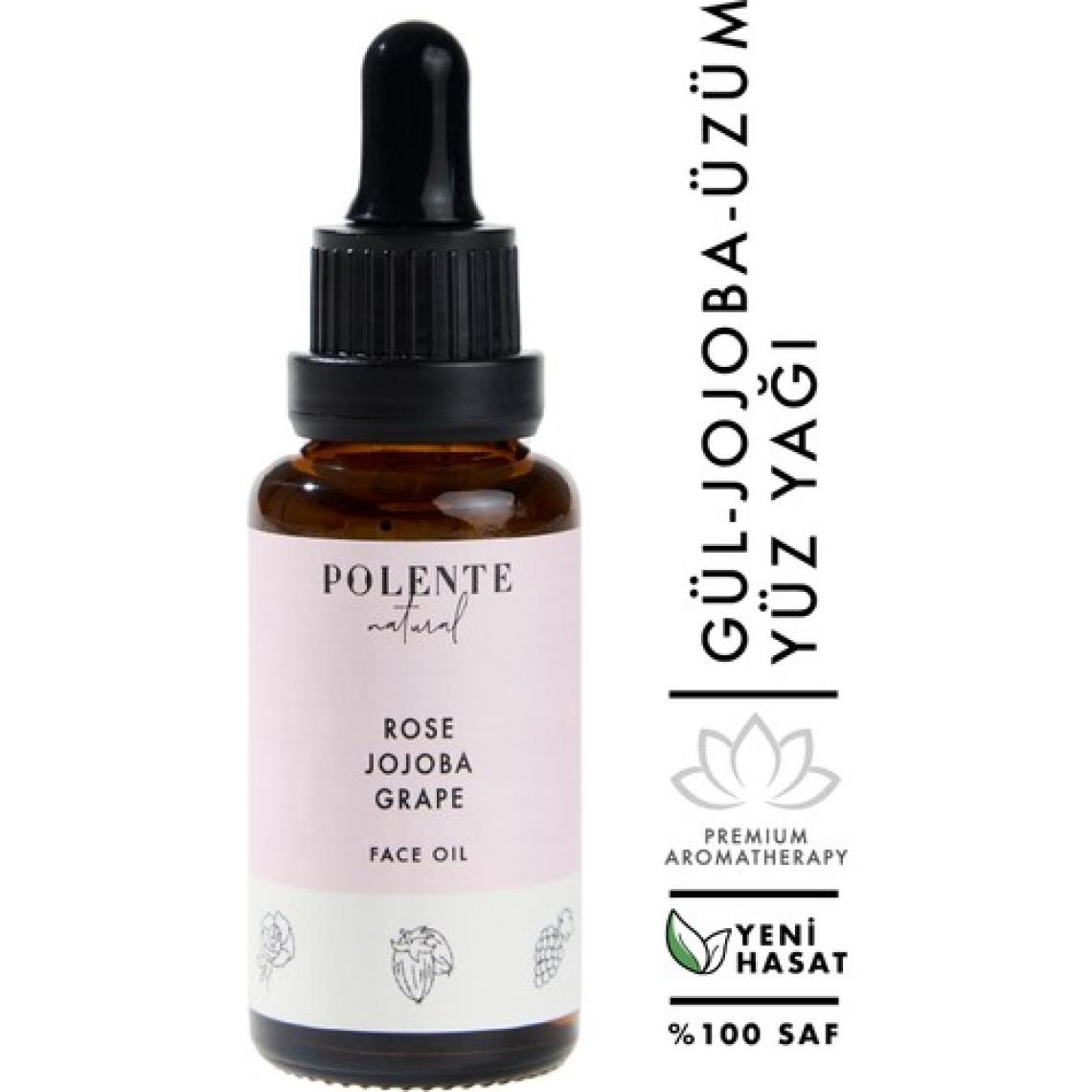 Polente Natural Gül & Jojoba Canlandırıcı Yüz Yağı (30 ml)