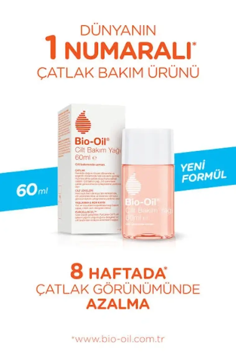 Bio-Oil Cilt Bakım Yağı 60 ml Çatlak tı