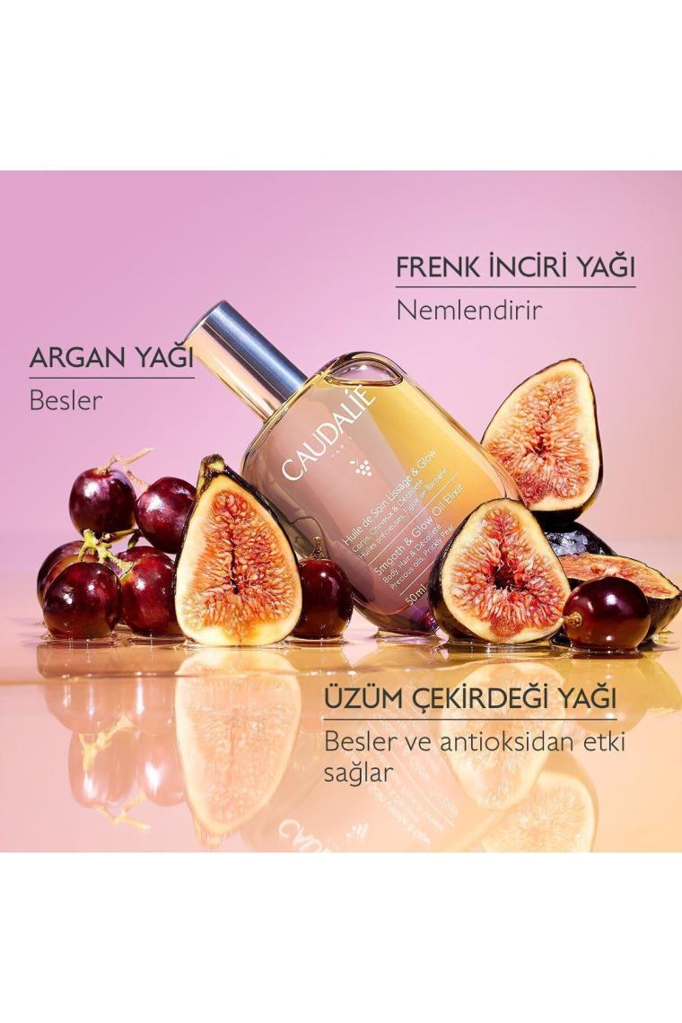 Caudalie Pürüzsüzleştirici & Işıltı Verici Elixir Yağ 100 ml