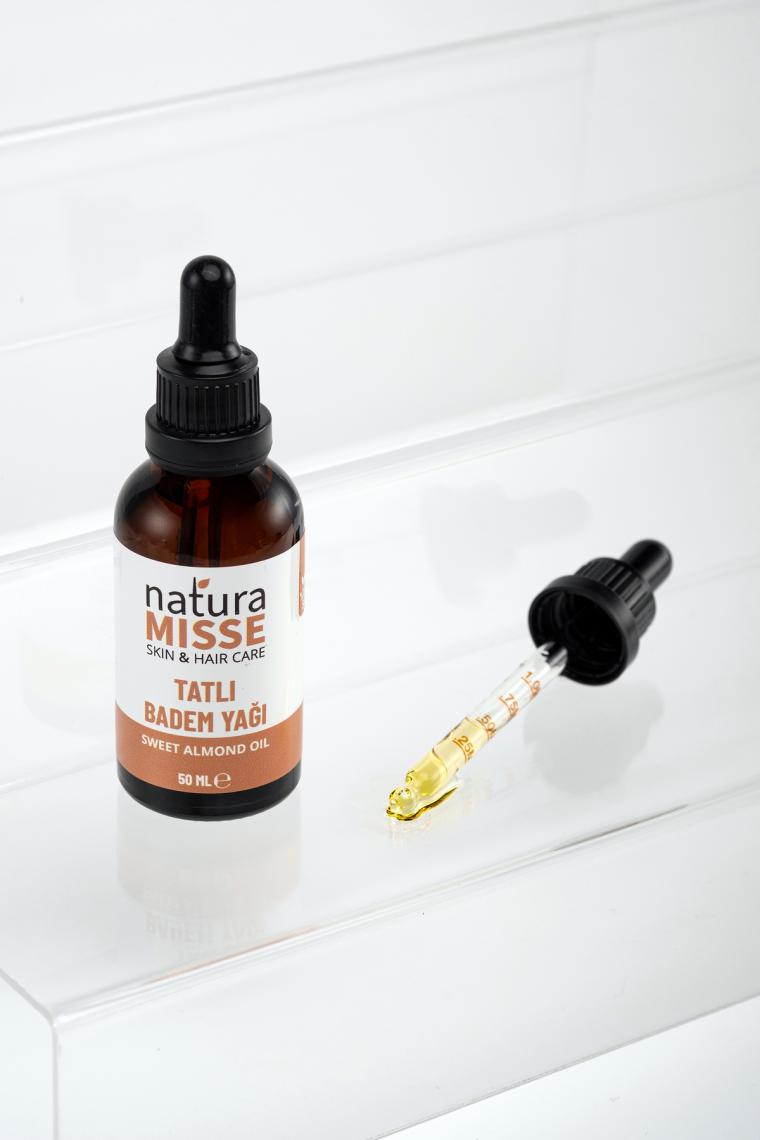 Naturamisse Tatlı Badem Yağı 50 ml Soğuk Sıkım