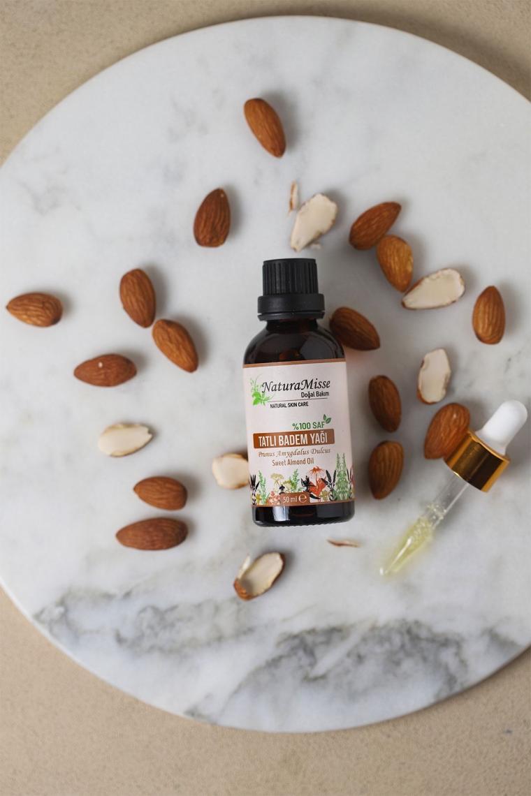 Naturamisse Tatlı Badem Yağı 50 ml Soğuk Sıkım