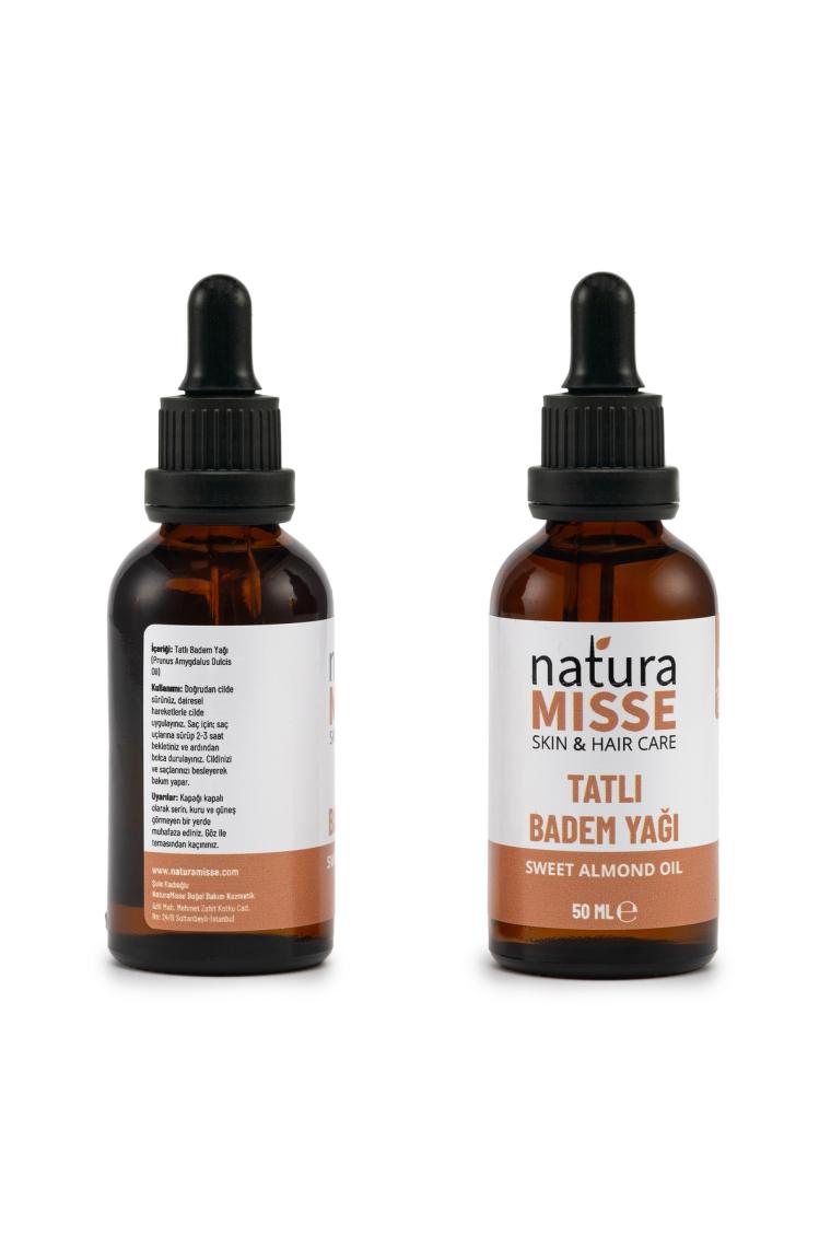 Naturamisse Tatlı Badem Yağı 50 ml Soğuk Sıkım