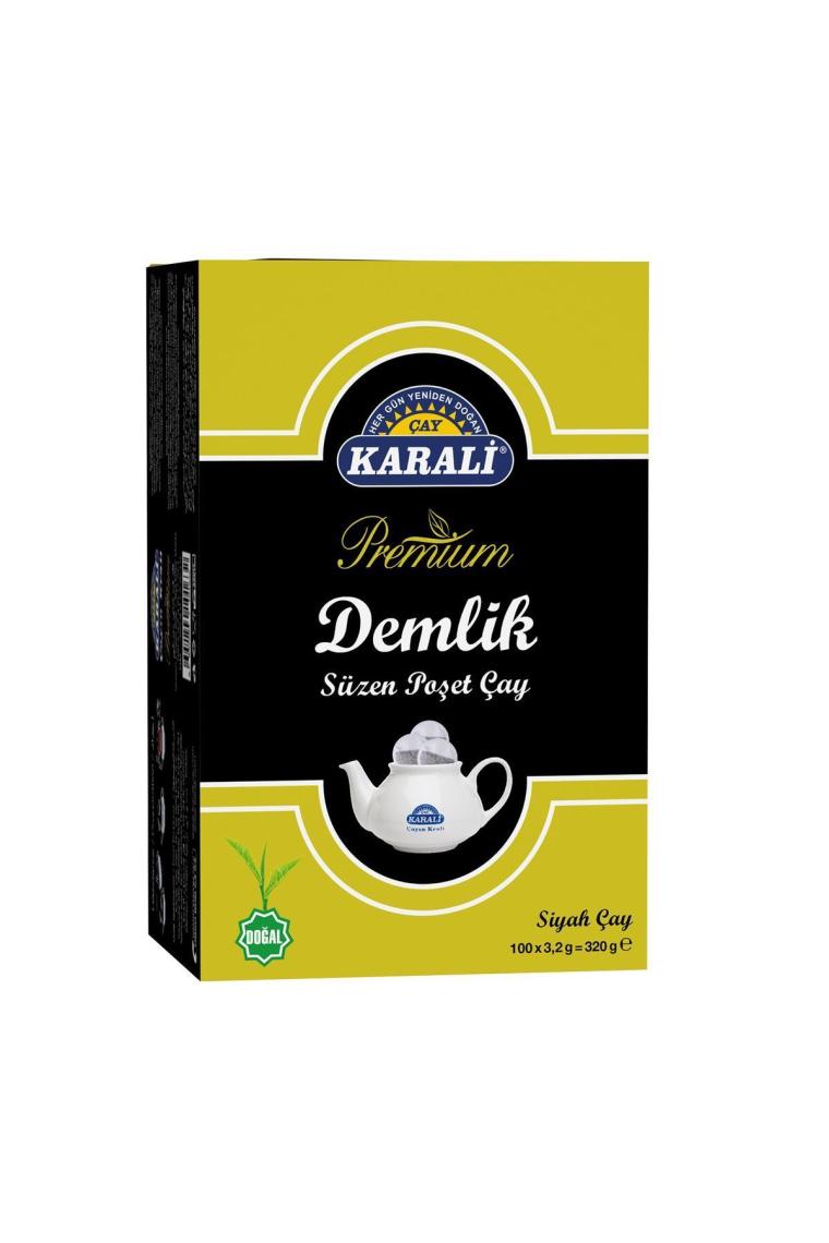 Karali Premium 3.2 gr 100'lü Demlik Poşet Çay