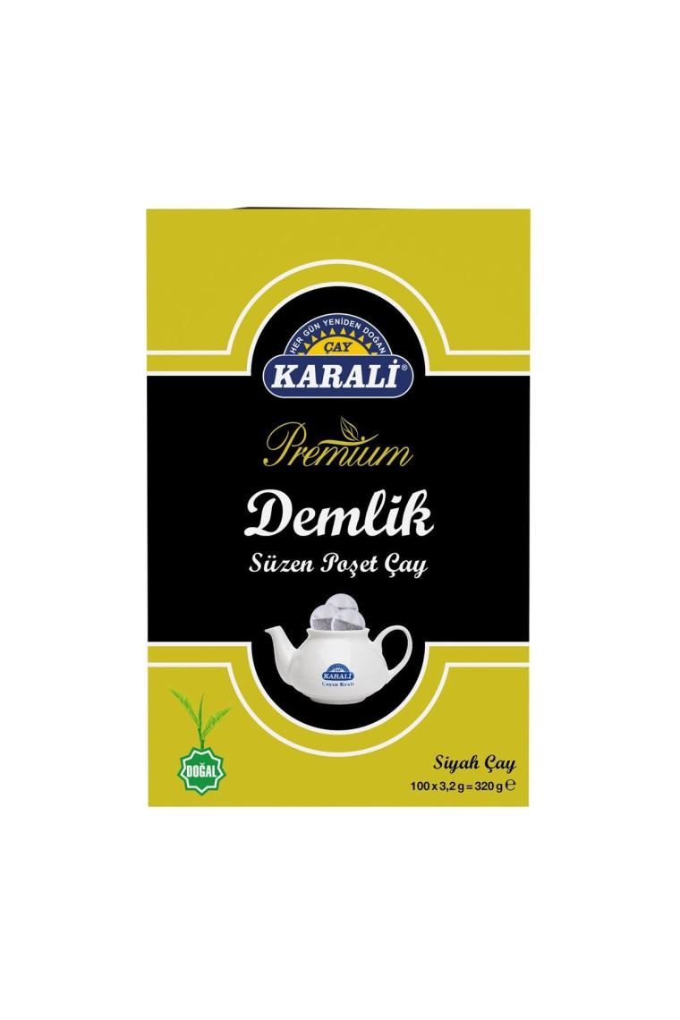 Karali Premium 3.2 gr 100'lü Demlik Poşet Çay