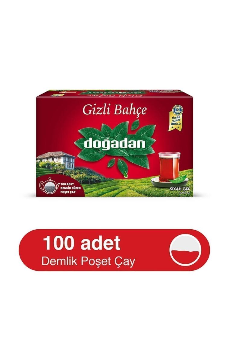 Gizli Bahçe Demlik Poşet Çay 100lü X 3.2g