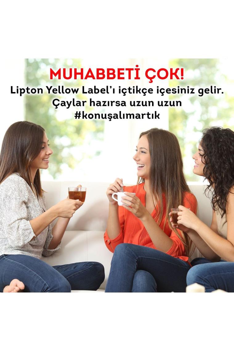 Yellow Label Demlik Poşet Çay 100'lü X 2 Adet