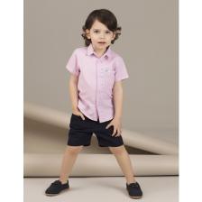 Ollie&Olla Pink Dokuma Erkek Çocuk Gömlek