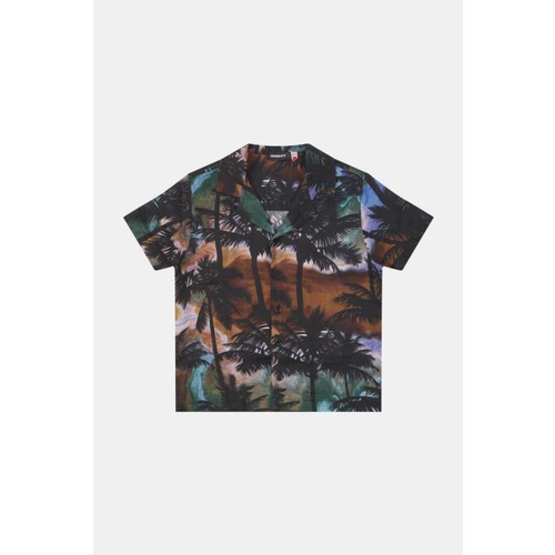 Nebbati  Erkek Çocuk Desenli Gömlek 23SS0NB3603