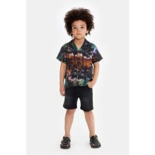 Nebbati  Erkek Çocuk Desenli Gömlek 23SS0NB3603