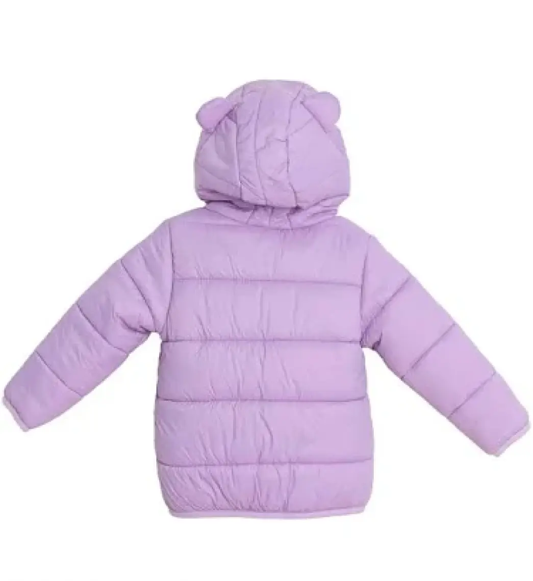 HelloBaby HelloBaby Basic Kulaklı Kapüşonlu Mont Kız Bebek