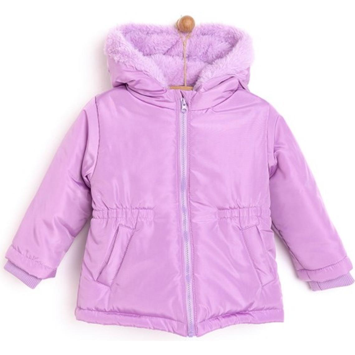 HelloBaby HelloBaby Kapüşonlu Mont Kız Bebek