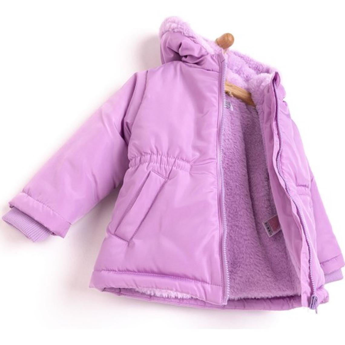 HelloBaby HelloBaby Kapüşonlu Mont Kız Bebek