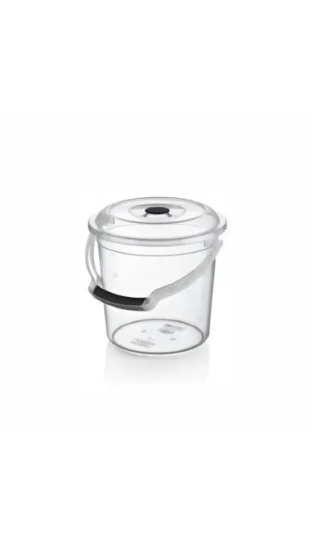 Hobby Life Plastik 5 Lt Su Kovası Şeffaf