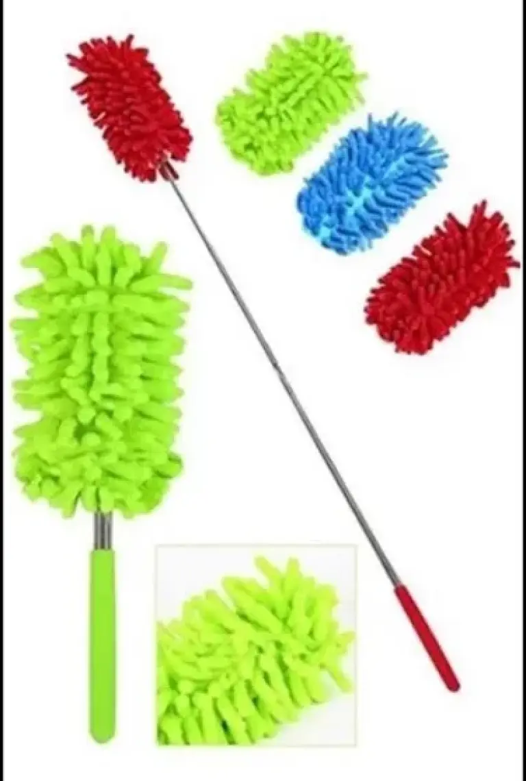 Buffer Teleskopik Mikrofiber Pratik Uzayabilen Toz Alma Fırçası Aparatı