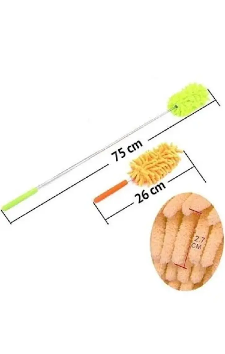 Buffer Teleskopik Mikrofiber Pratik Uzayabilen Toz Alma Fırçası Aparatı