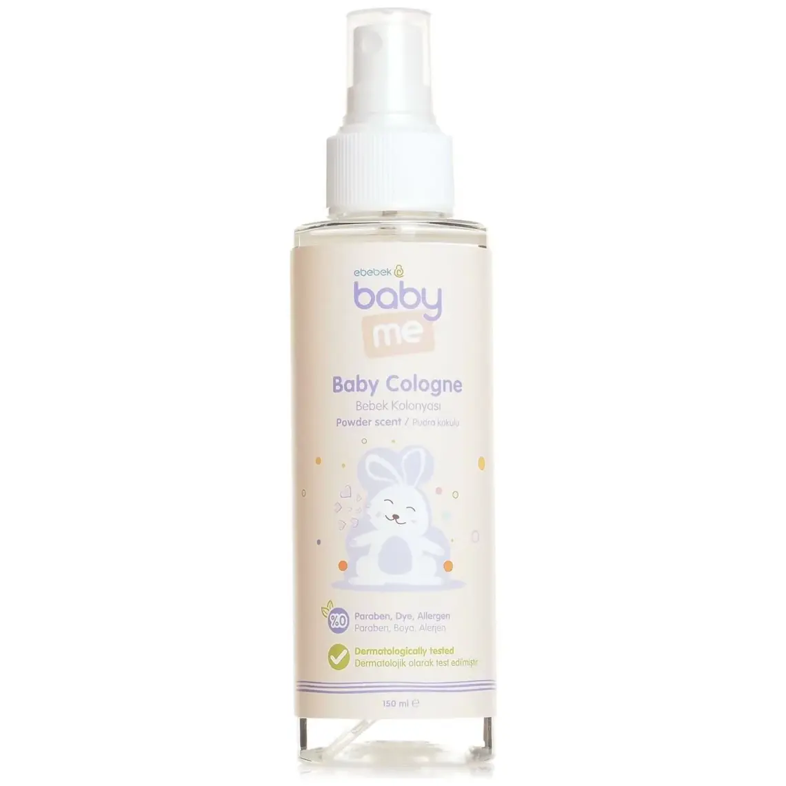 Baby Me Pudra Kokulu Bebek Kolonyası 150 ml