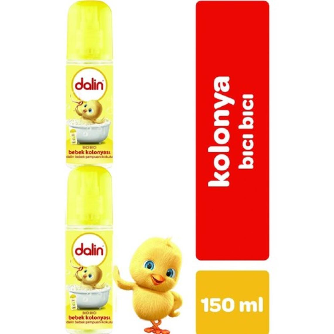 Dalin Bebek Kolonyası 150ML (Bıcı Bıcı Kokusu) Klasik 2 Li Set