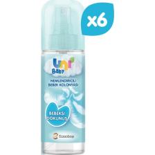Uni Baby Kolonya Bebeksi Kokular 150 ml x 6 Adet