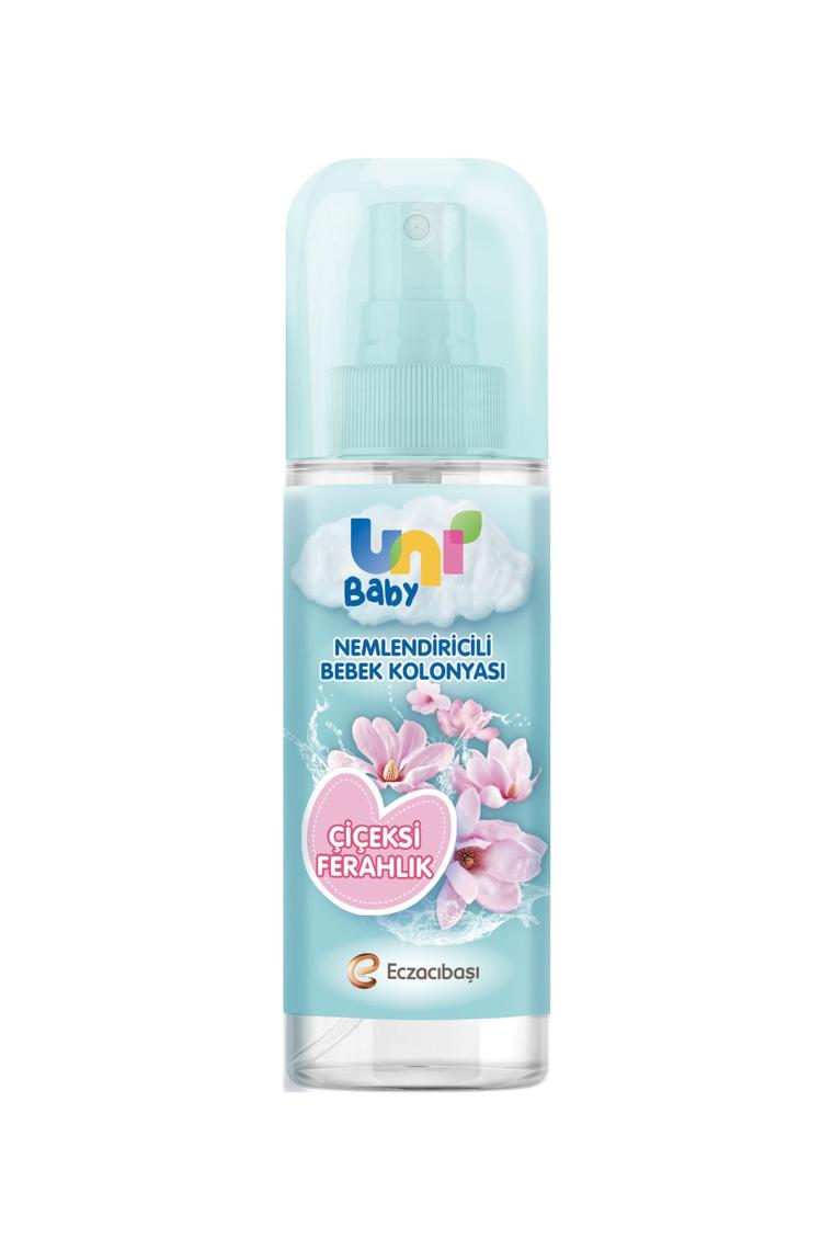 Uni Baby Bebek Kolonyası 150ML Nemlendiricili/çiçeksi Ferahlık (4 Lü Set)