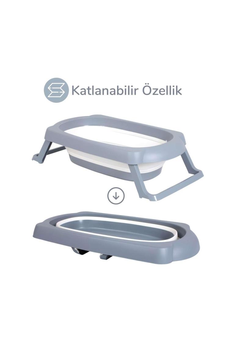 Wellgro Katlanır Bebek Küveti, Bebek Küvet, Katlanır Küvet 50 Litre