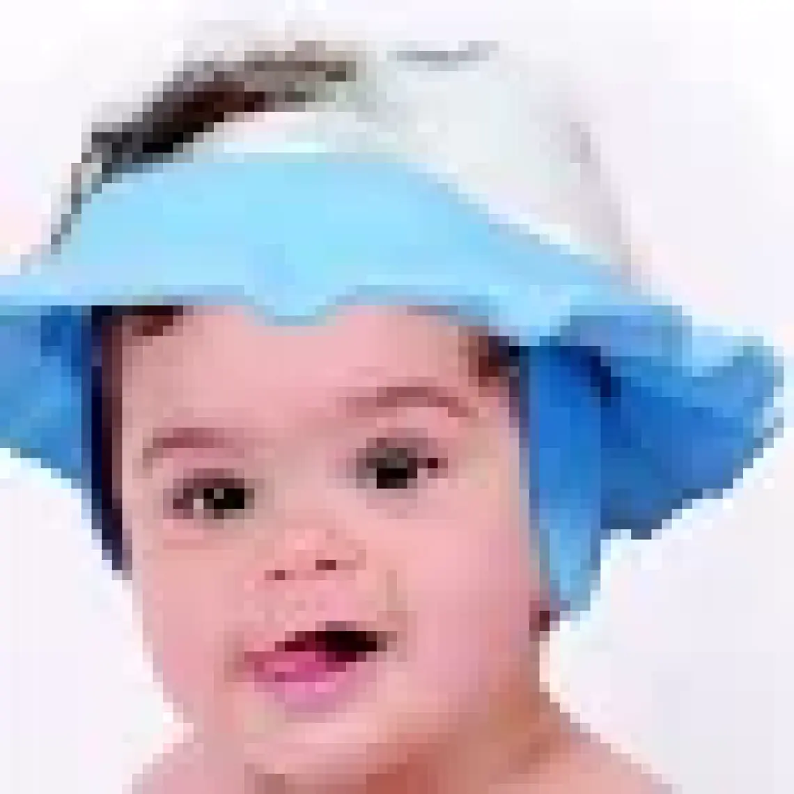 Sevi Bebe Bebek Banyo Şapkası ART-111 Mavi