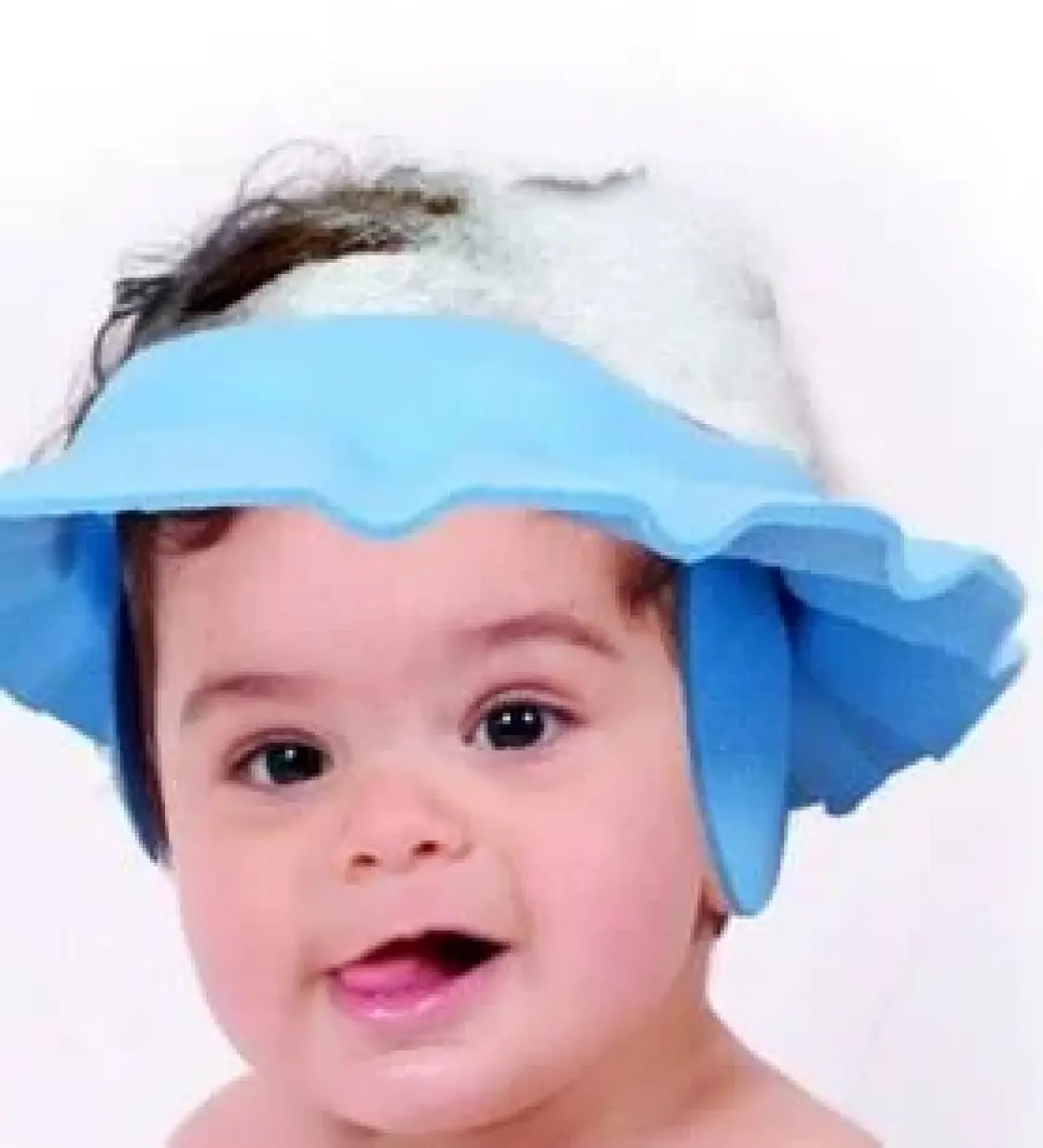Sevi Bebe Bebek Banyo Şapkası ART-111 Mavi