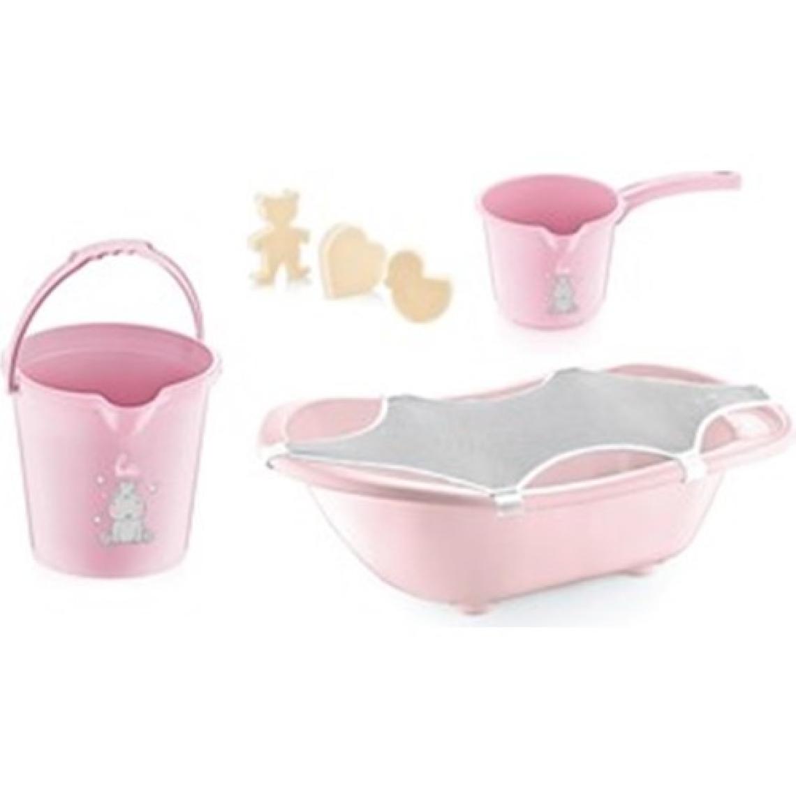 Babyjem 5 Parça Pembe Bebek Banyo Seti
