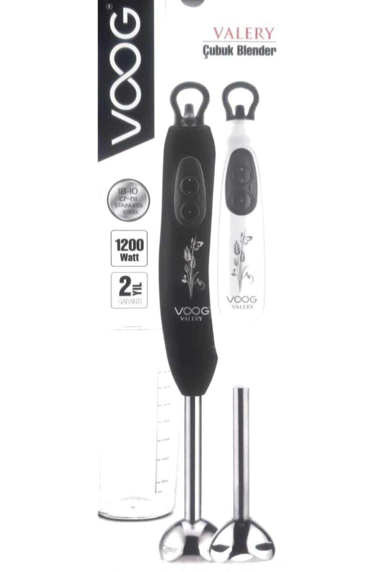 Beyaz Valery Çubuk Blender Karıştırıcı 1200 Watt