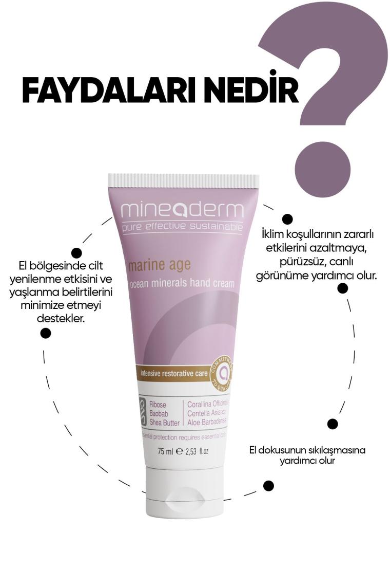 Mineaderm Marine Age Ocean Minerals Hand Cream 75 ml