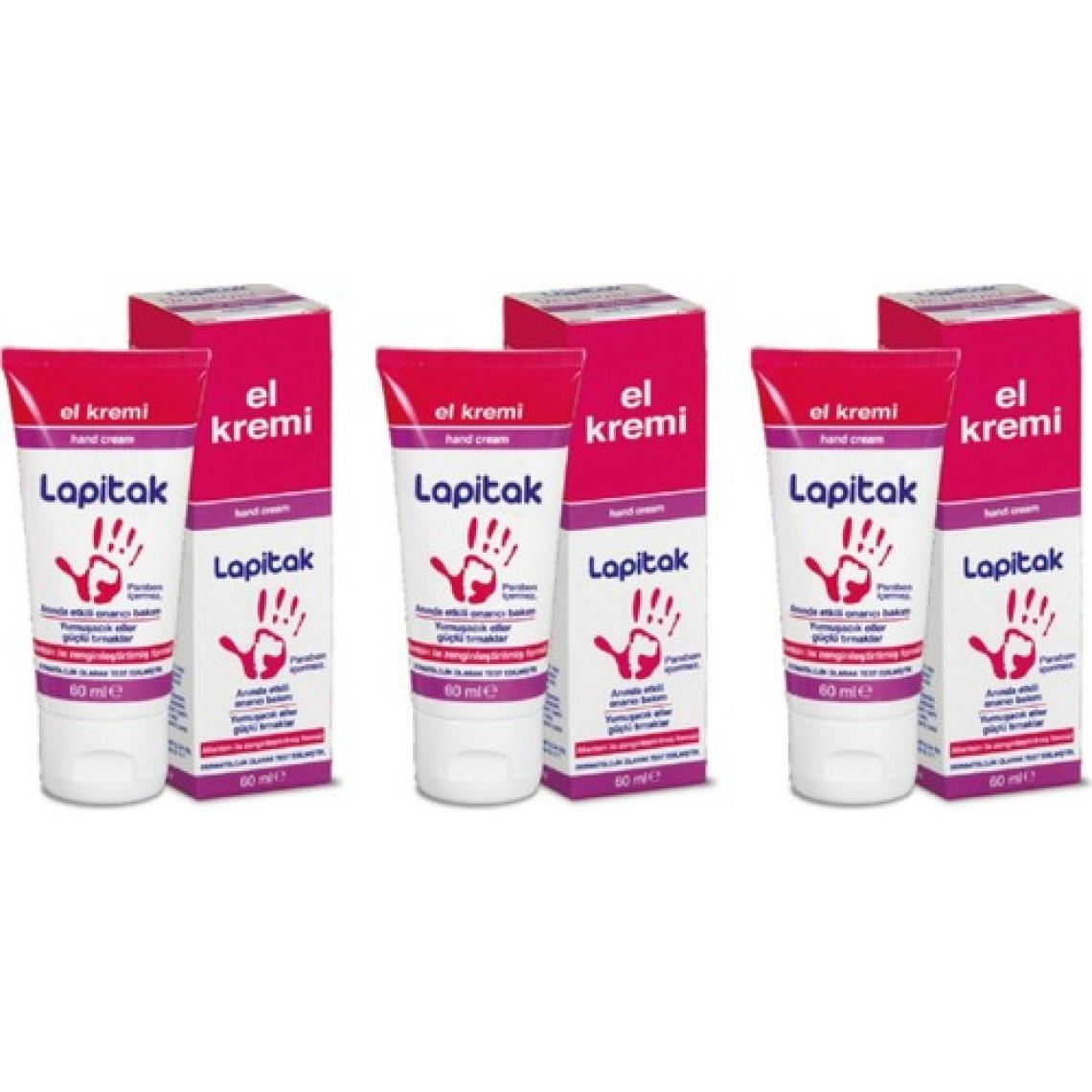 Lapitak El Kremi 60 ml (3 Kutu)