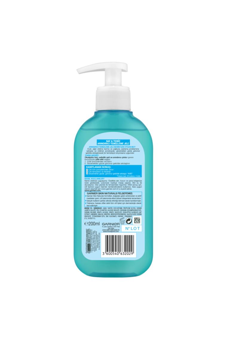 Saf & Temiz Yağlanma Ve Pürüzlere Karşı Temizleme Jeli 200ml