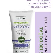 %100 Doğal Onarıcı Bakım Kremi Yoğun Nemlendirici Cilt Bakım Lavanta Avokado Shea Vegan 50 ml