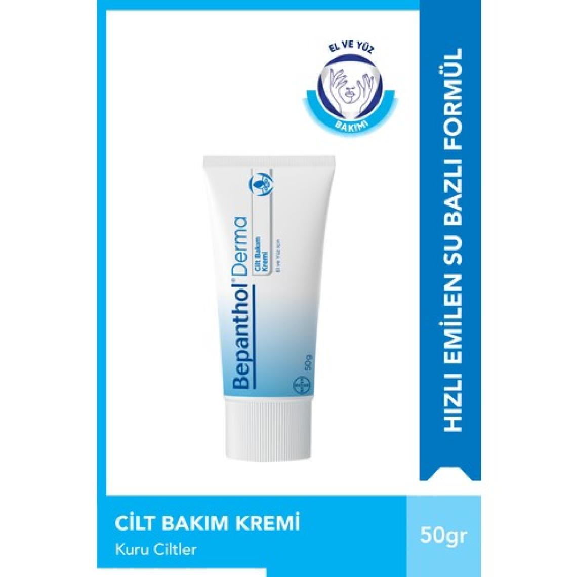 Cilt Bakım Kremi 50gr l Tüm Cilt Tiplerine Uygun, El ve Günlük Yüz Bakım, Günlük Vücut Bakım