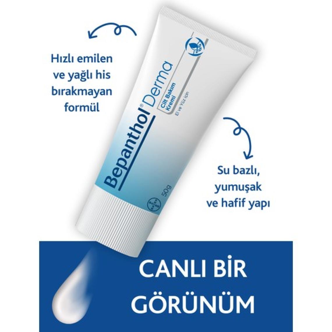 Cilt Bakım Kremi 50gr l Tüm Cilt Tiplerine Uygun, El ve Günlük Yüz Bakım, Günlük Vücut Bakım