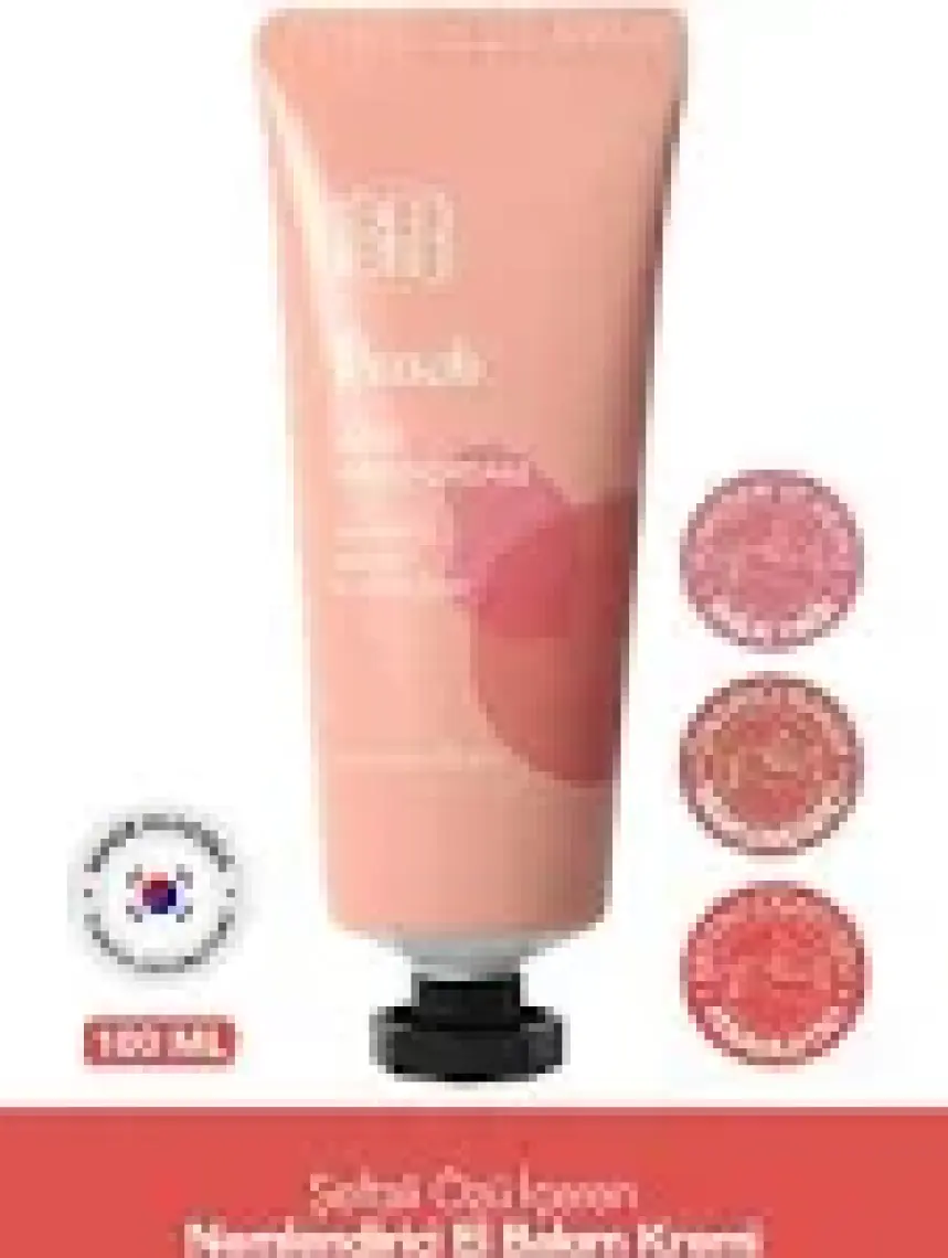 Lamelin Şeftali Özü Içeren Nemlendirici El Bakım Kremi Lamelin Pure Hand Peach Cream 100 ml