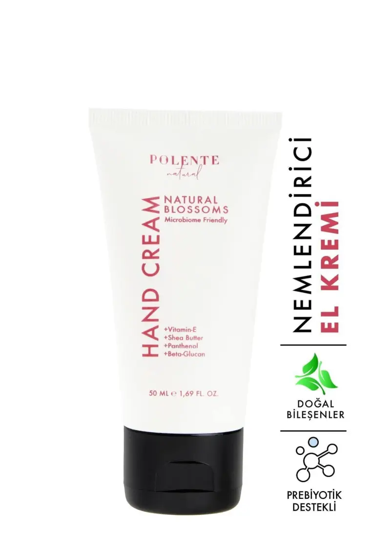 Polente Natural Nemlendirici El Kremi - Prebiyotik Destekli (50 ml)