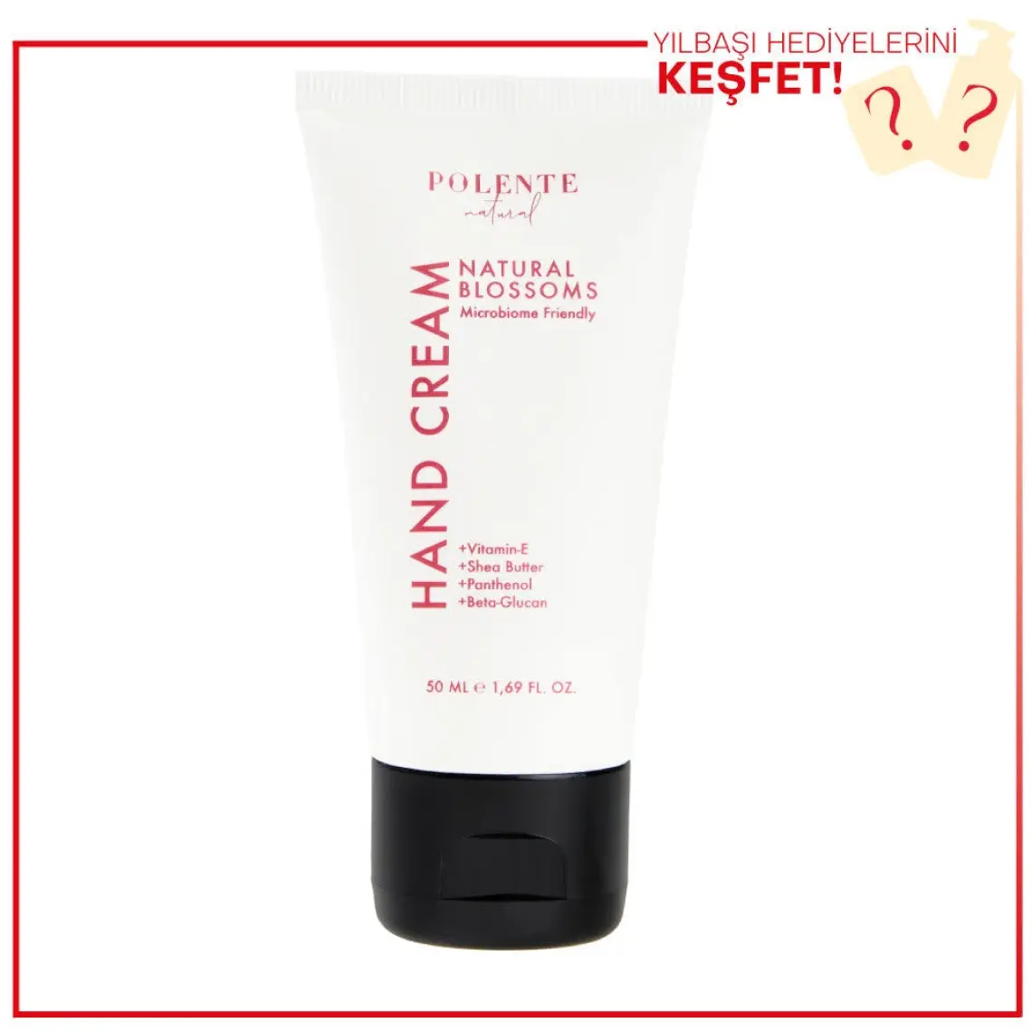 Polente Natural Nemlendirici El Kremi - Prebiyotik Destekli (50 ml)