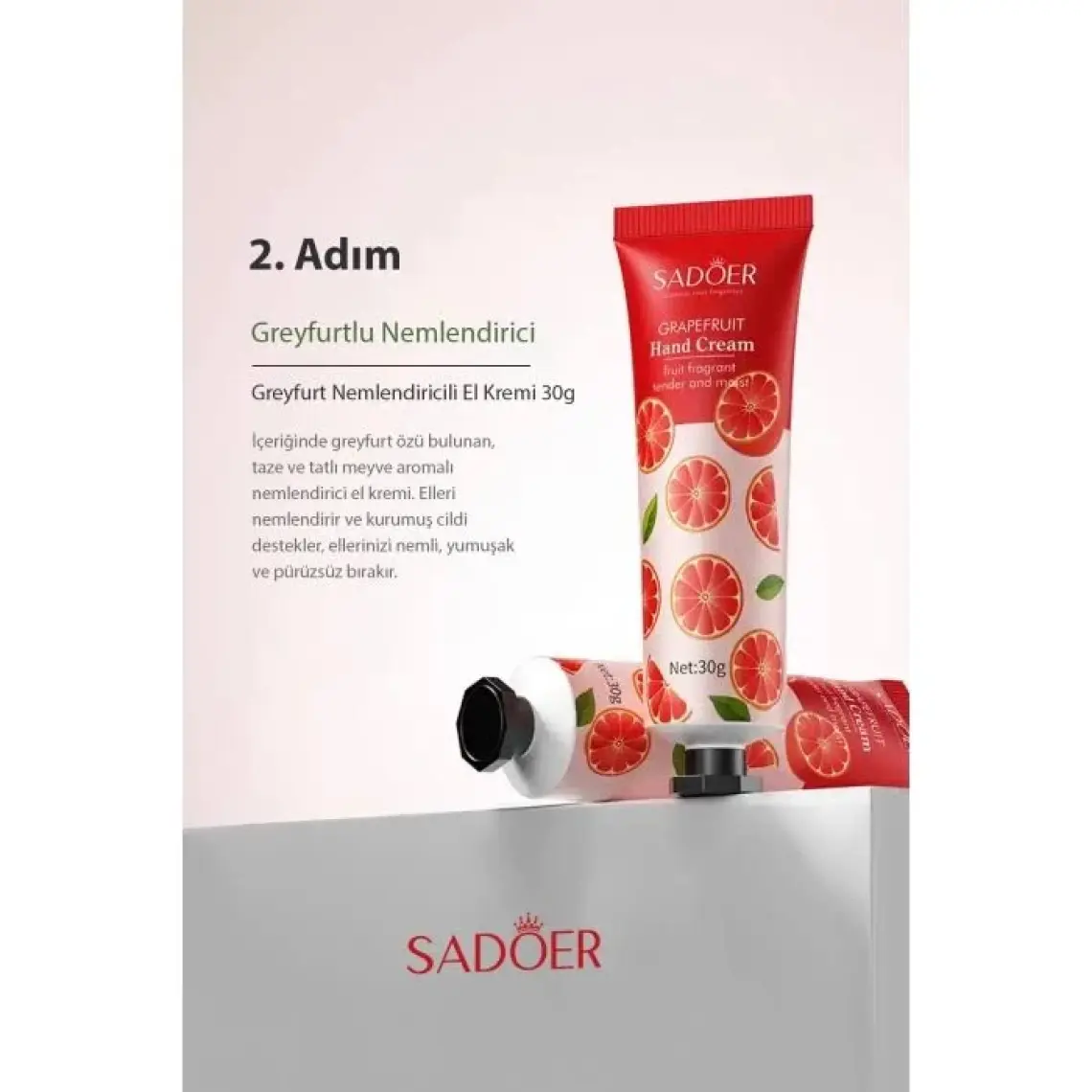 Sadoer El Kremi Seti (5 Adet) - Avokado - Limon- Greyfurt