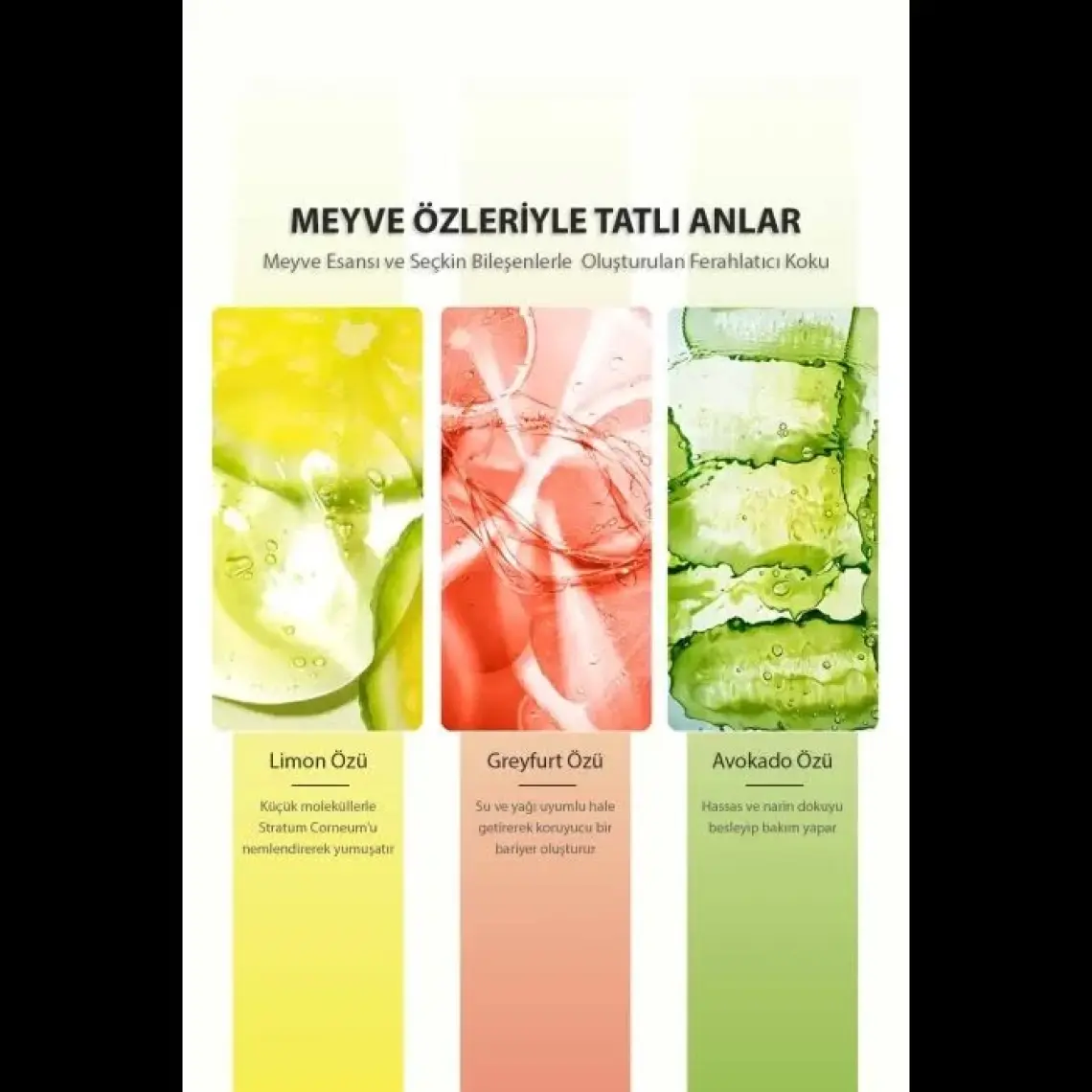 Sadoer El Kremi Seti (5 Adet) - Avokado - Limon- Greyfurt