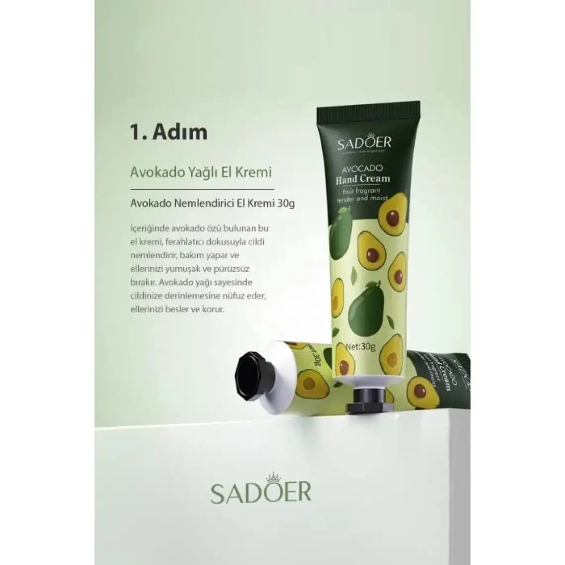 Sadoer El Kremi Seti (5 Adet) - Avokado - Limon- Greyfurt