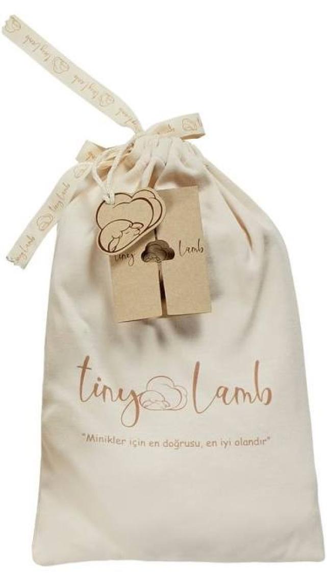 Tiny Lamb Pure Eldiven Seti - 2 Takım %100 Pamuk Organik Bebek Eldiveni