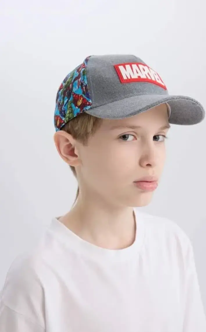 Erkek Çocuk Marvel Avengers Beyzbol Basketbol Şapkası C0546a824sm