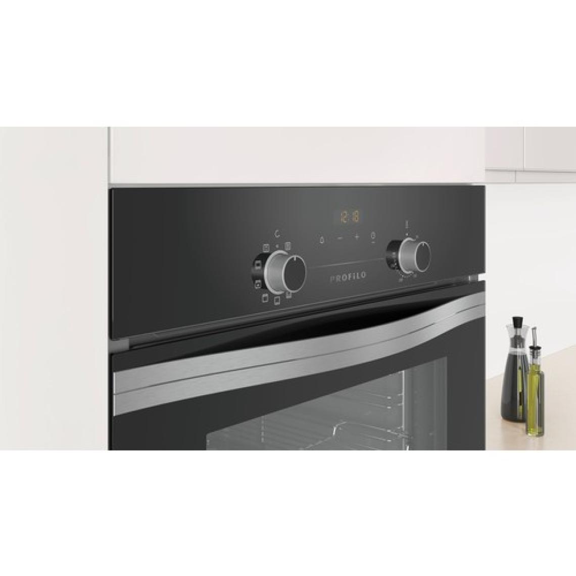 Profilo FRMA325S 66 Lt 8 Programlı Siyah Ankastre Fırın