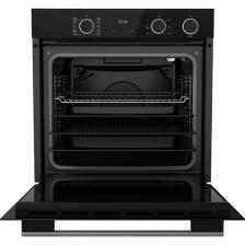 Ferre XE64CS Steamart&fryart Serisi Buharlı Pişirme Siyah Ankastre Fırın (0+10 Konum)
