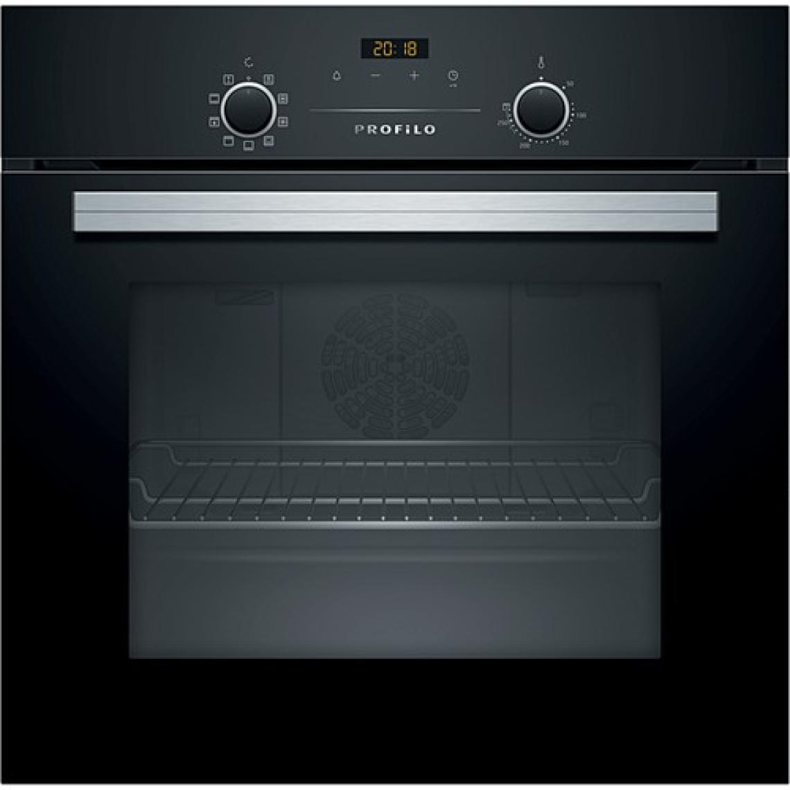 Profilo FRMA126S 66 Lt 8 Programlı Siyah Ankastre Fırın