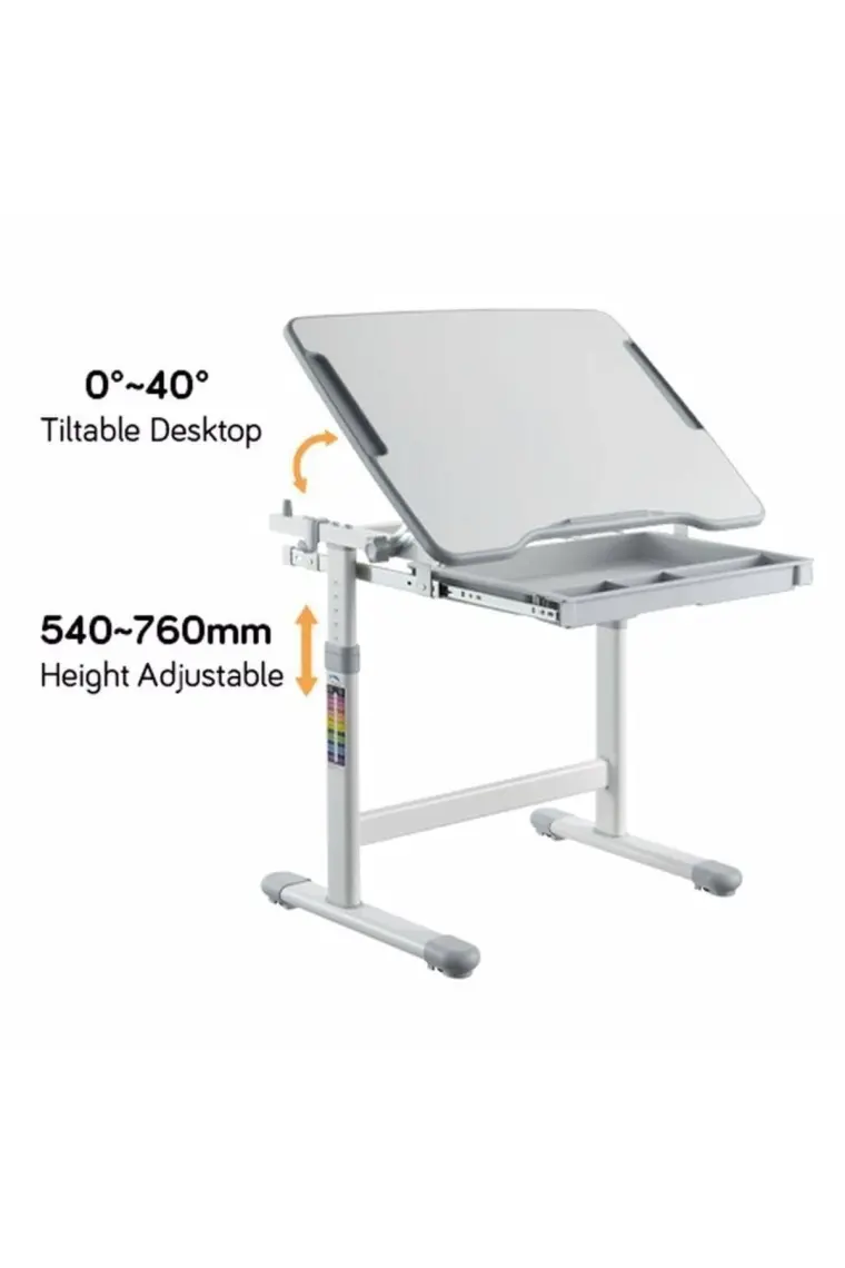 Digitus Ayarlanabilir Ergonomik Çocuk Aktivite Masası (3-10 Yaş-Mavi)