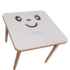 Webkapinda Ahşap Çocuk Masa Erkek Stickerlı