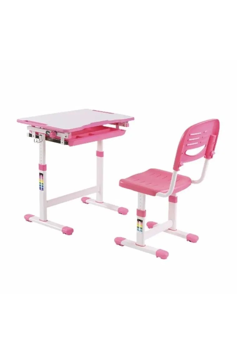 Digitus Ayarlanabilir Ergonomik Çoçuk Aktivite Masası (3-10 Yaş Pembe Renk)