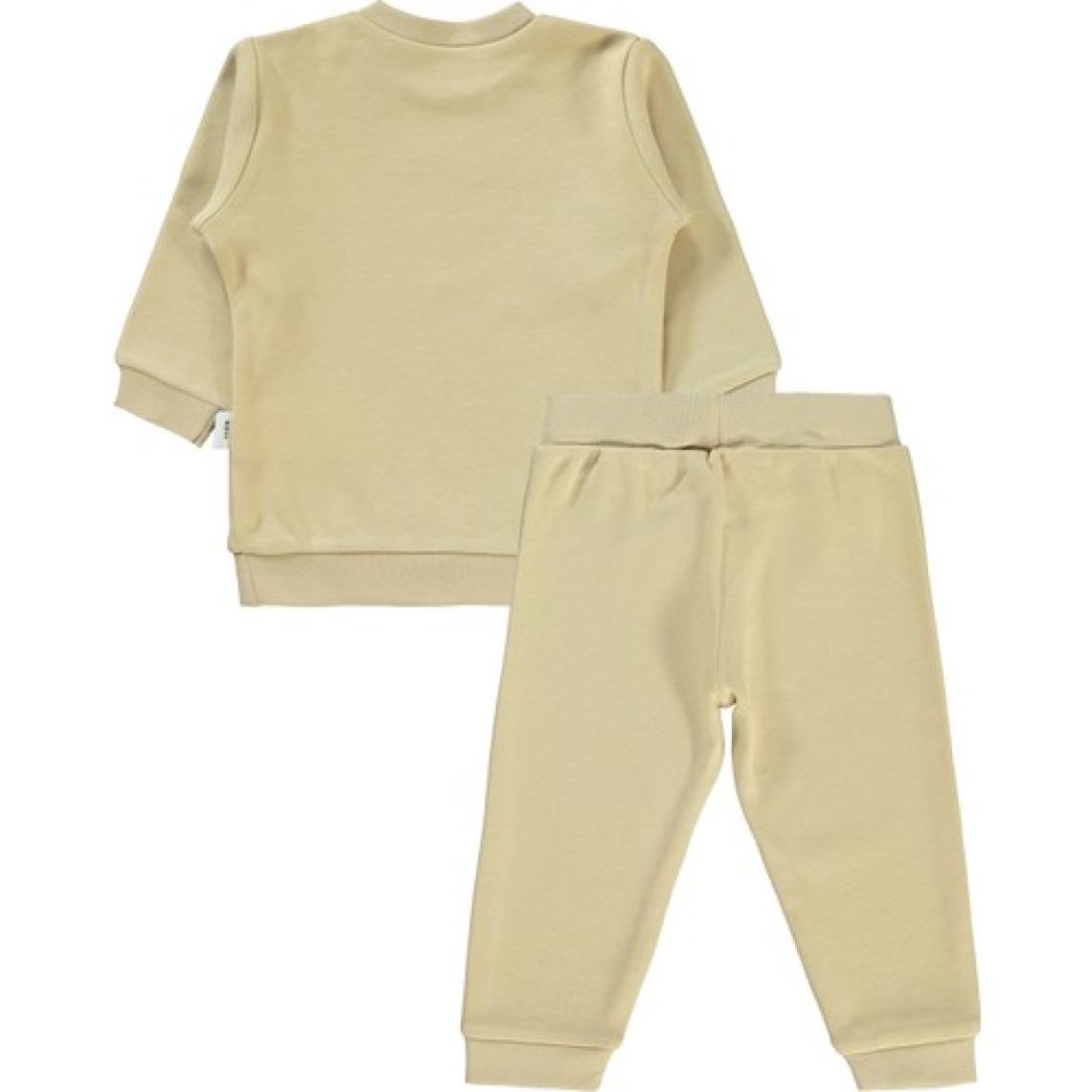 Civil Baby Kız Bebek Takım 6-18 Ay Sütlü Kahve