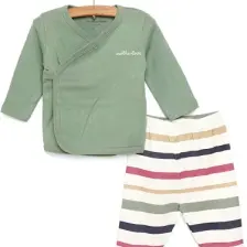 Motherlove Yenidoğan Organik Zıbın-Patikli Alt 2li Takım Unisex
